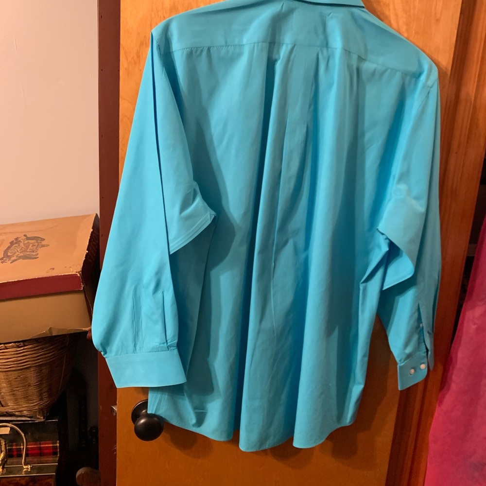 Turquoise Button Down - image 3